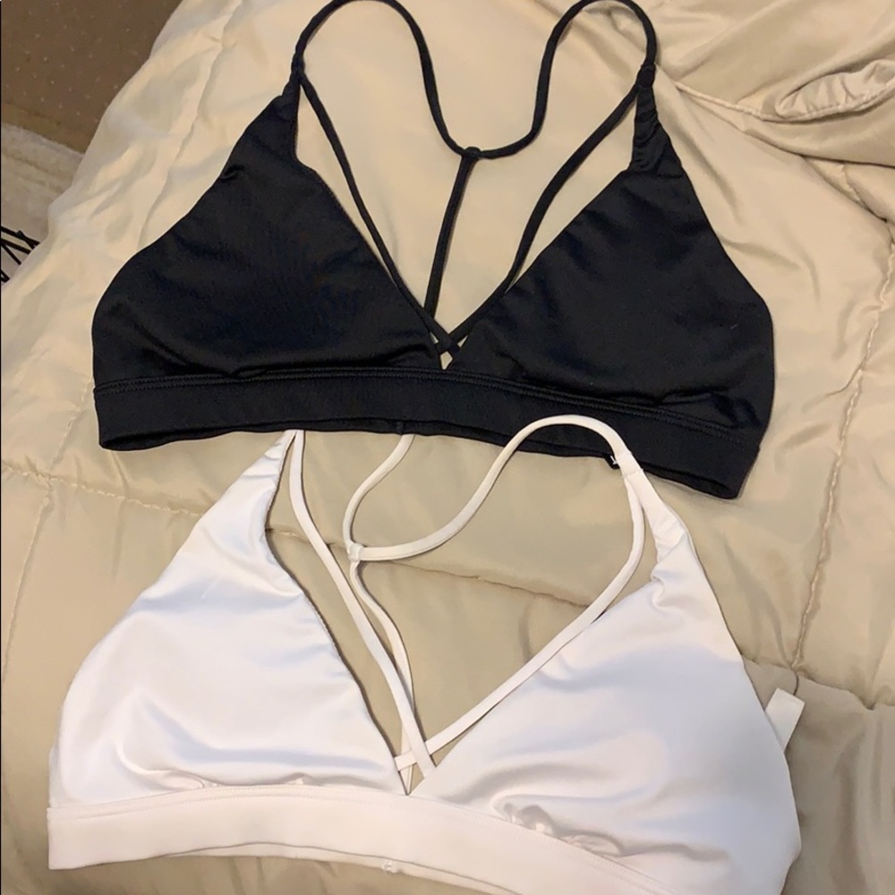 Two Victoria’s Secret sports bras